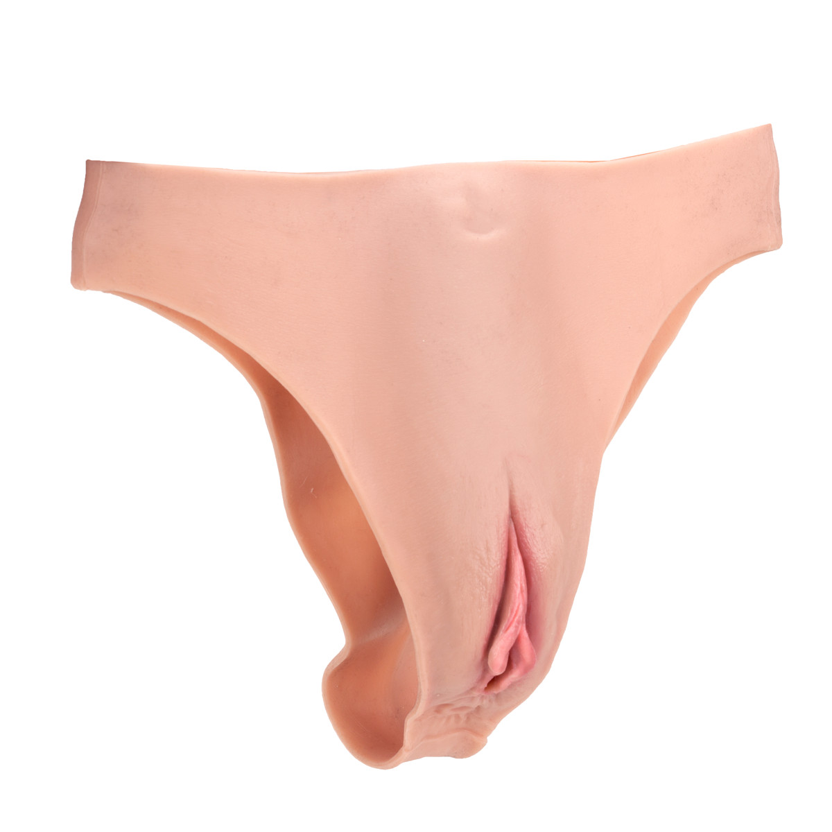 Cinta no Formato de Calcinha com Vagina Penetrável em Silicone, Realística, Texturizada e Resistente à Água - SI | 18 x 3 cm - 4