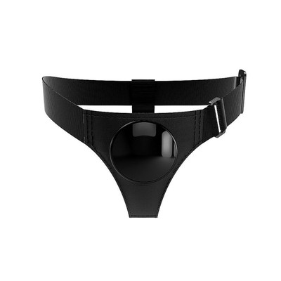 Foto 5 do produto Cinta Peniana e Prótese Realística no Formato de Pênis em TPR com Glande, Escroto e Ventosa - Dildo 7.0" - Pretty Love Harness Briefs Micheal