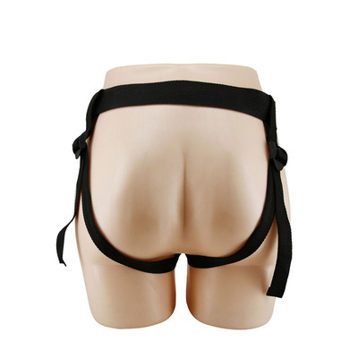 Foto 9 do produto Cinta Peniana e Capa Extensora com Estimulador de Clitóris, Glande Definida e Veias Salientes - Pretty Love Harness Briefs Mavis  Dildo 7.4" | 12 x 3 cm