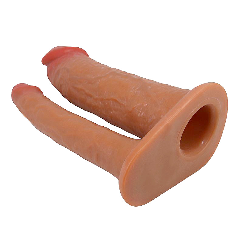 Cinta Peniana com Capa Extensora em PVC, Glande Definida, Veias Salientes e Prótese Peniana - Pretty Love Harness Briefs Keaven - 4