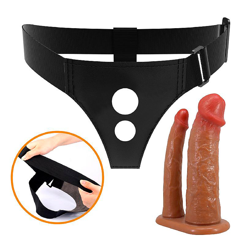 Cinta Peniana com Capa Extensora em PVC, Glande Definida, Veias Salientes e Prótese Peniana - Pretty Love Harness Briefs Keaven - 6