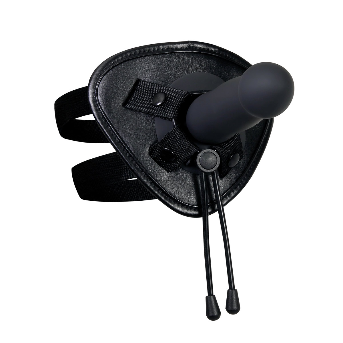 Kit com Cinta Peniana em Couro Sintético, Dois Penetradores, 10 Modos de Vibração, Ventosa e Controle Remoto Sem Fio - Evolved Heavenly Harness - 2