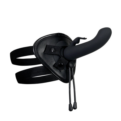 Foto 3 do produto Kit com Cinta Peniana em Couro Sintético, Dois Penetradores, 10 Modos de Vibração, Ventosa e Controle Remoto Sem Fio - Evolved Heavenly Harness
