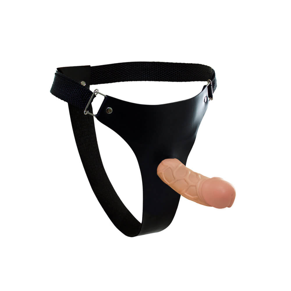 Cinta Peniana em Courvin com Prótese Realística Removível - Real Peter Sarado | 14,1 x 3,7 cm | Disponível em 3 Cores - 11