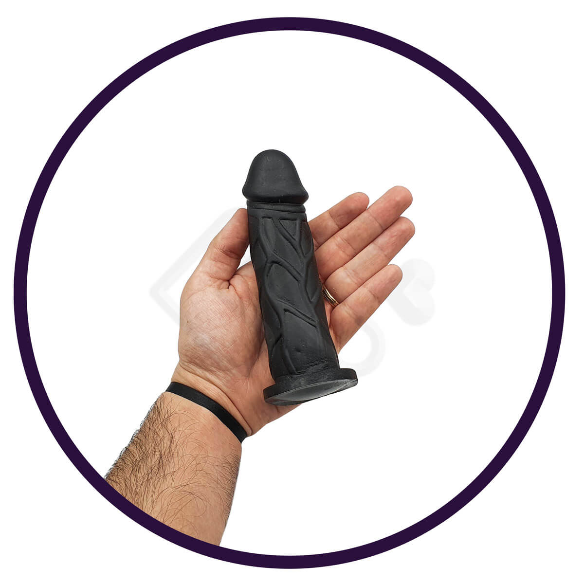 Cinta Peniana em Courvin com Prótese Realística Removível - Real Peter Sarado | 14,1 x 3,7 cm | Disponível em 3 Cores - 10