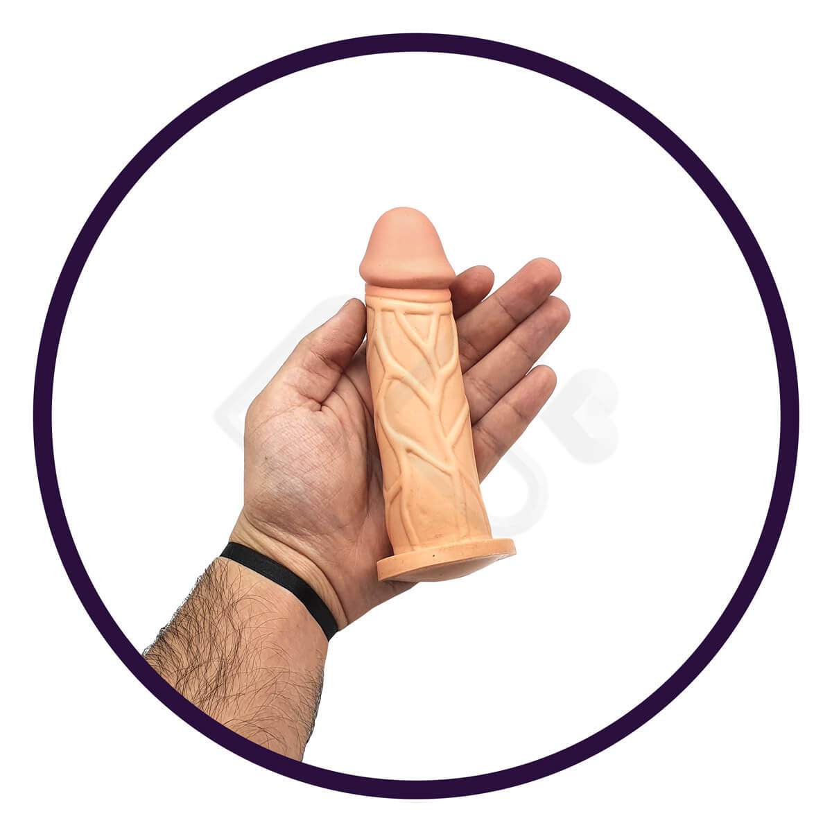 Cinta Peniana em Courvin com Prótese Realística Removível - Real Peter Sarado | 14,1 x 3,7 cm | Disponível em 3 Cores - 15