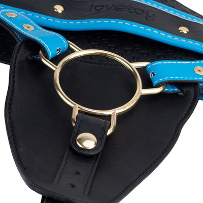Foto 5 do produto Cinta Peniana XS/S/M Ajustável com Prótese Peniana e 10 Modos de Vibração - Lovetoy Vibrating Enhanced Strap on Set 8.5'' | 15 x 4,7 cm