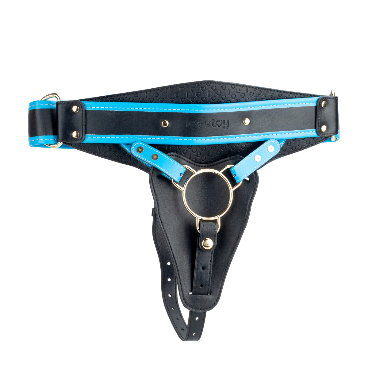 Cinta Peniana XS/S/M Ajustável com Prótese Peniana e 10 Modos de Vibração - Lovetoy Vibrating Enhanced Strap on Set 8.5'' | 15 x 4,7 cm - 2