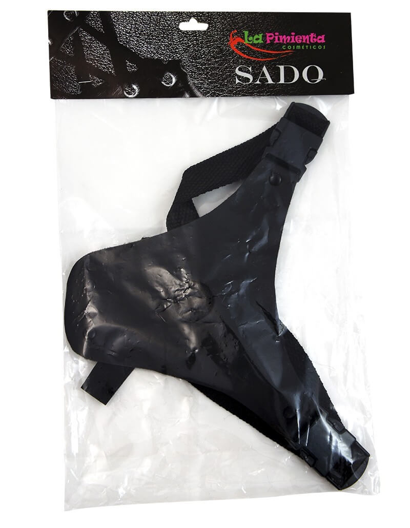 Cinta Regulável com 1 Furo para Prótese Peniana - La Pimienta Sado - 2