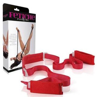 Foto 2 do produto Cintas de Tornozeleiras de Nylon - Fetish Playgirl Posição Mestre | Disponível em 4 Cores