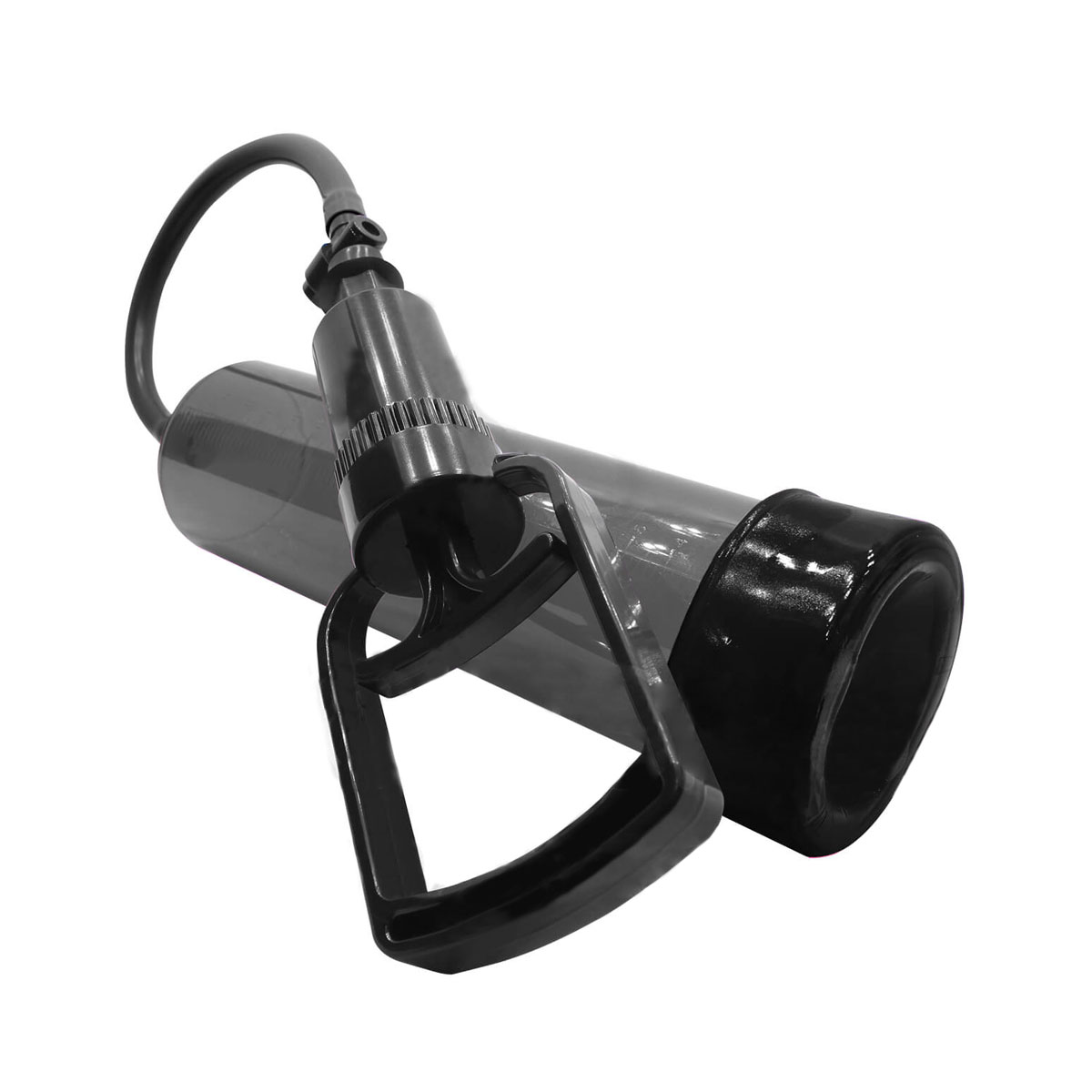 Bomba Peniana de Sucção Manual com Manopla e Anel de Silicone - ClassiUp | 24 x 5,6 cm | Disponível em 4 Cores - 3