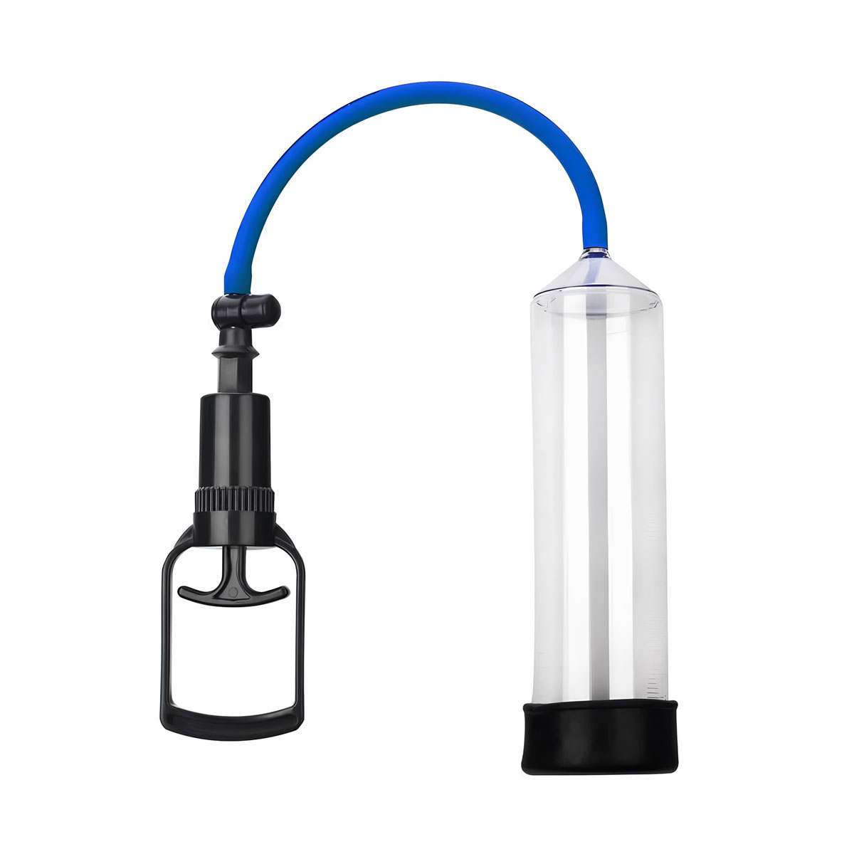 Bomba Peniana de Sucção Manual com Manopla e Anel de Silicone - ClassiUp | 24 x 5,6 cm | Disponível em 4 Cores - 6