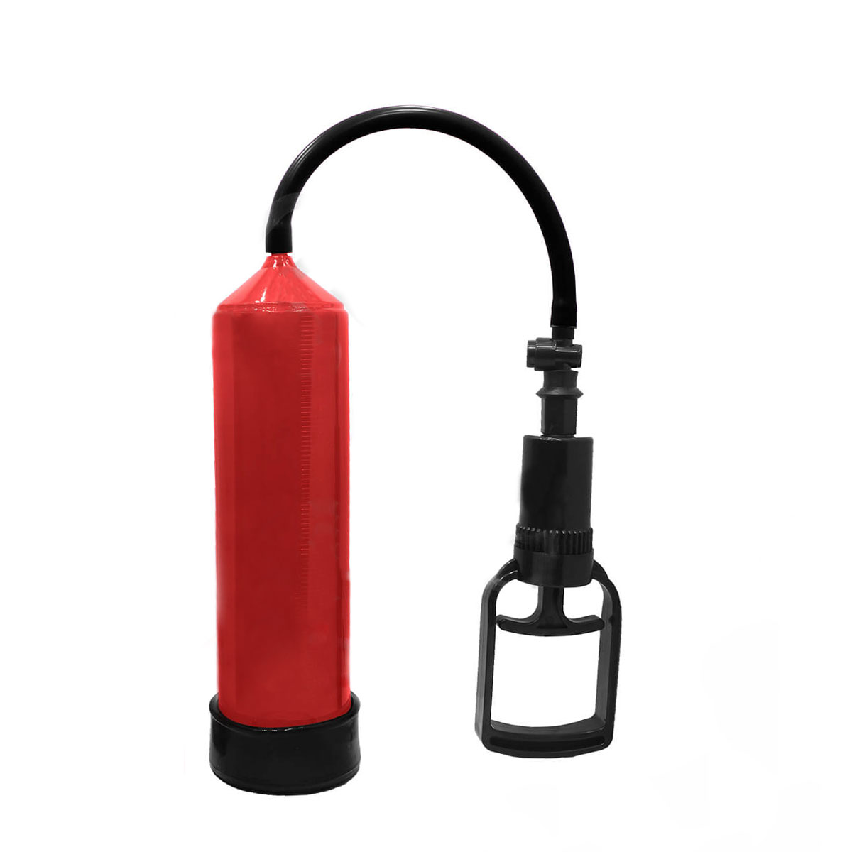 Bomba Peniana de Sucção Manual com Manopla e Anel de Silicone - ClassiUp | 24 x 5,6 cm | Disponível em 4 Cores - 8