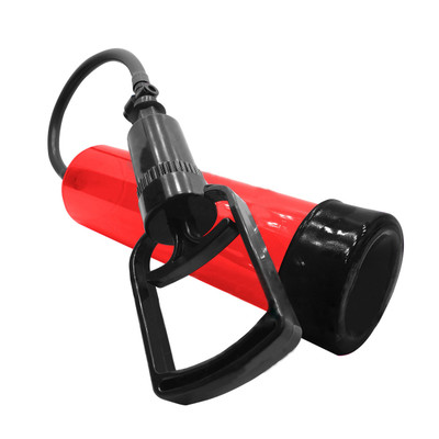Bomba Peniana de Sucção Manual com Manopla e Anel de Silicone - ClassiUp | 24 x 5,6 cm | Disponível em 4 Cores