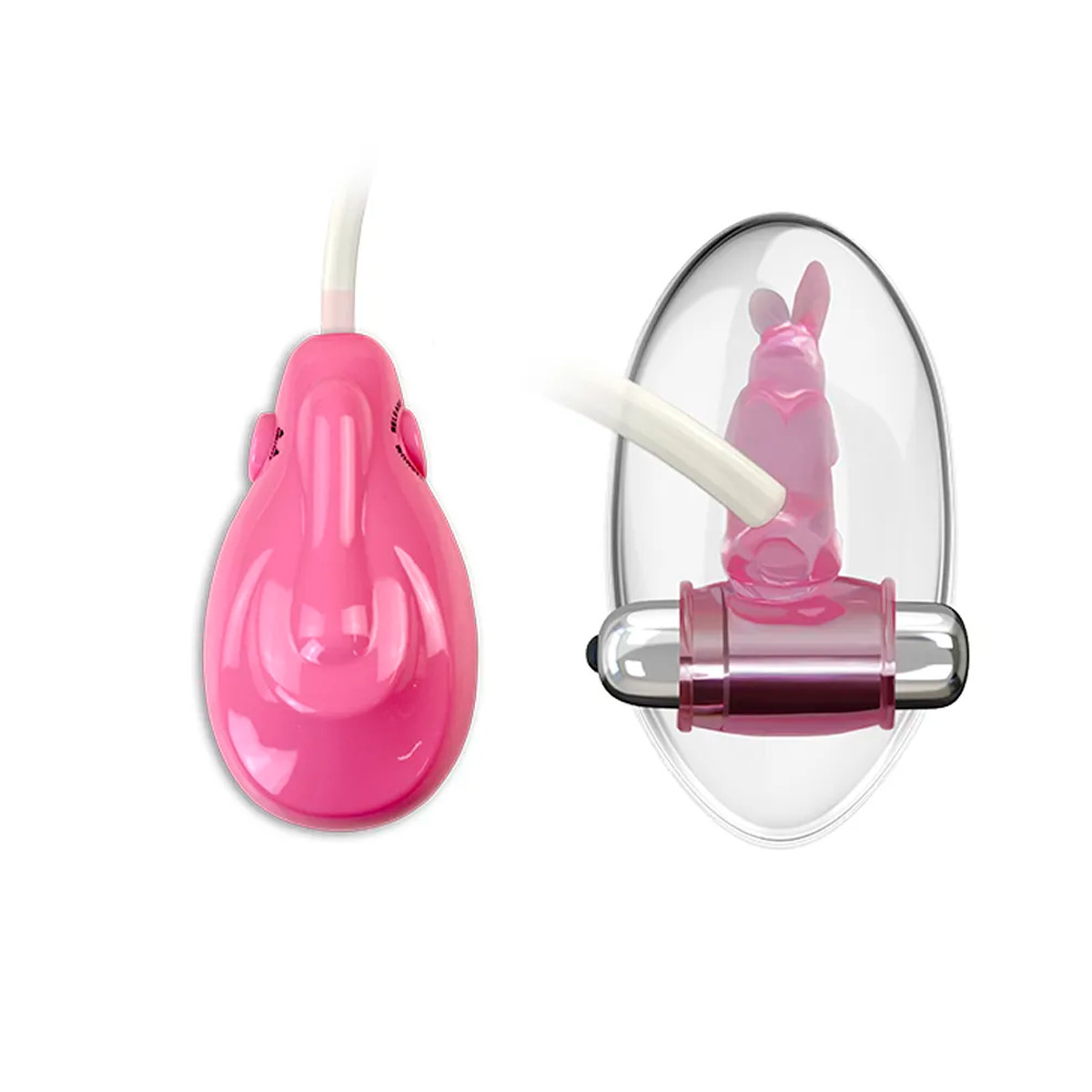 Estimulador Clitoriano com Bomba de Sucção Automática e Bullet com 10 Tipos de Vibração - Clitoral Pump - 4