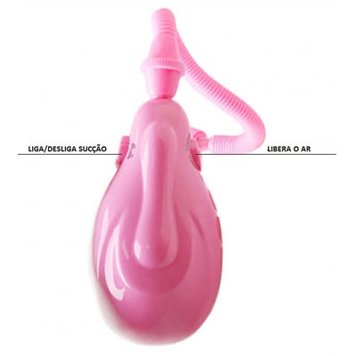 Foto 3 do produto Clitoral Pump - Estimulador Clitoriano com Bomba de Sucção Automática e Vibrador Bullet com 10 Tipos de Vibração