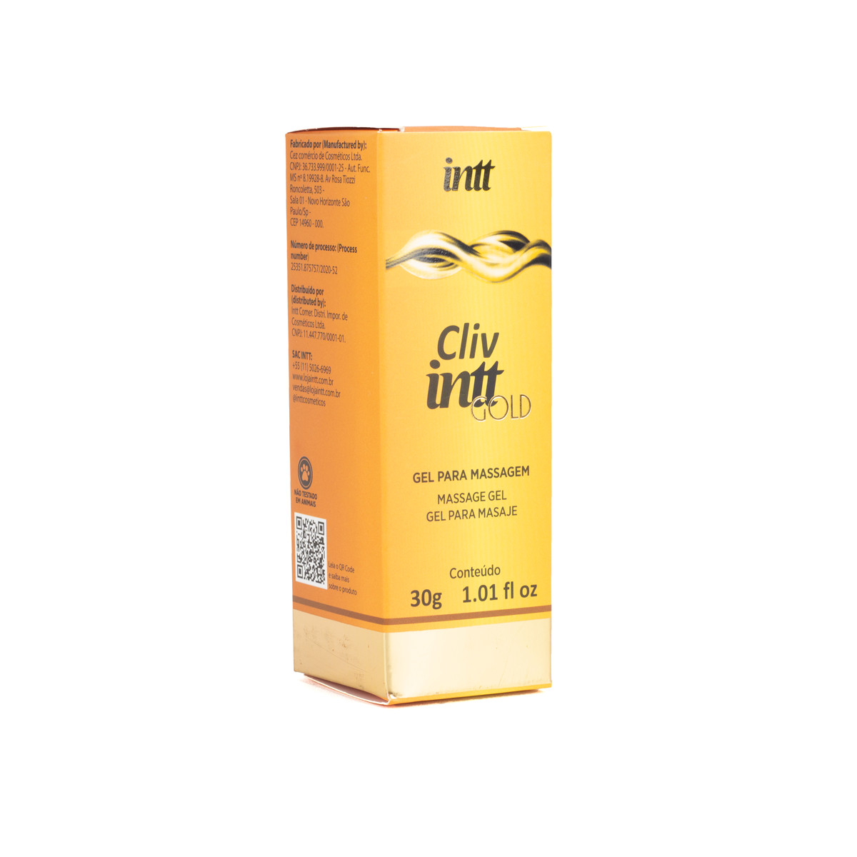 Gel Anestésico Extra Forte - Cliv Intt Gold | 30g - 3