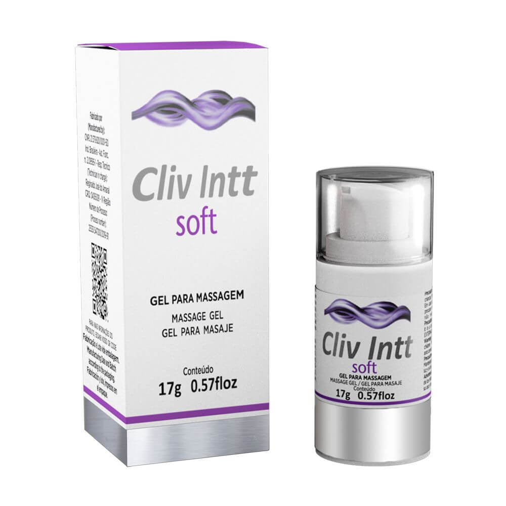 Gel Anestésico Suave Ideal para Iniciantes na Prática Anal - Cliv Intt Soft - 17 g - 1