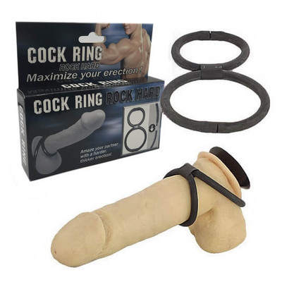 Foto 1 do produto Cock Ring - Anel Peniano Duplo para Pênis e Escroto