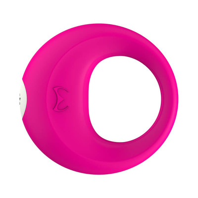 Foto 3 do produto Cock Ring - Anel Peniano em Silicone com Estimulador Clitoriano e 12 Modos de Vibração - 5,5 x 3,2 cm