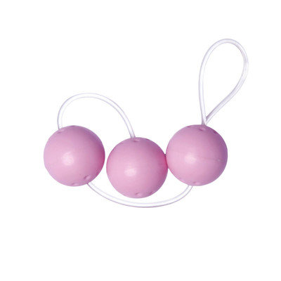 Colar com 3 Bolas para Pompoarismo - Hot Flowers | Disponível em 2 Cores