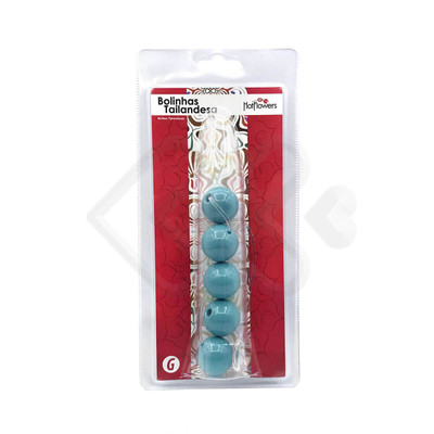 Foto 19 do produto Colar Tailandês com 5 Bolas  no Tamanho G - Hot Flowers | Disponível em 12 Cores