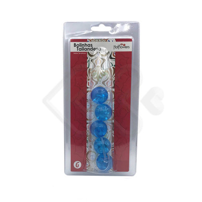 Foto 8 do produto Colar Tailandês com 5 Bolas  no Tamanho G - Hot Flowers | Disponível em 12 Cores