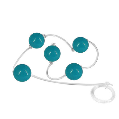 Foto 6 do produto Colar Tailandês com 5 Bolas no Tamanho P - Hot Flowers | Disponível em 13 Cores