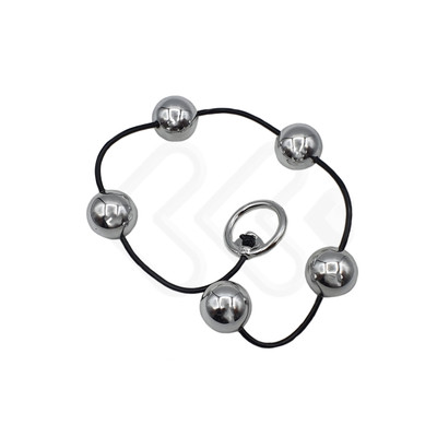 Foto 2 do produto Colar Tailandês "M" com 5 Bolinhas em ABS e Alça de Segurança - Hard Less | Disponível em 2 Cores