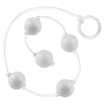 Foto 12 do produto Colar Tailandês para Pompoarismo com 5 Esferas Plásticas, Cordão em Silicone e Argola Acrílica - La Pimienta | Disponível em 7 Cores