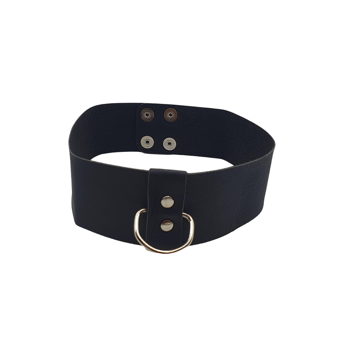 Coleira em Couro Sintético com Algemas Imobilizadoras - Sexy Fantasy Linha Sado - 3