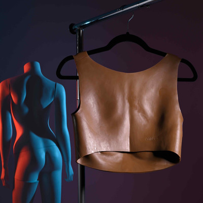 Foto 7 do produto Colete de Peitoral Feminino em Silicone - Gender X Undergarments Plate C-Cup | Tamanho Único