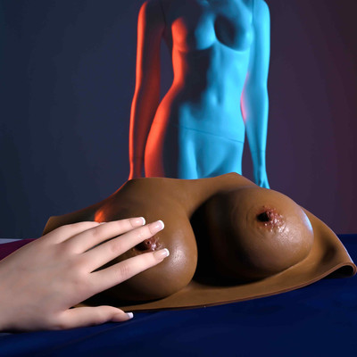 Colete de Peitoral Feminino em Silicone - Gender X Undergarments Plate C-Cup | Tamanho Único