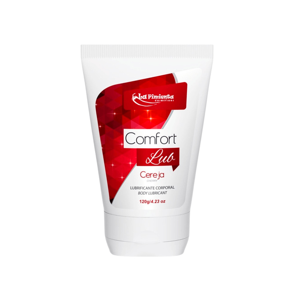Lubrificante Íntimo à Base de Água - Comfort Lub | 120 gramas | Disponível 9 Sabores - 5