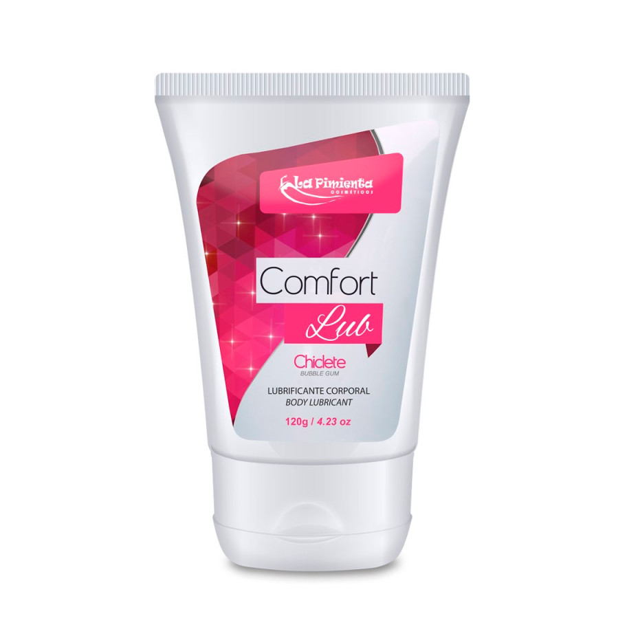 Lubrificante Íntimo à Base de Água - Comfort Lub | 120 gramas | Disponível 9 Sabores - 6