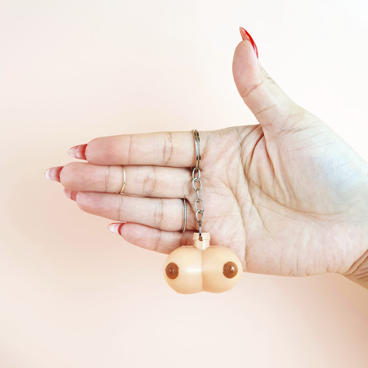 Conjunto de Chaveiros no Formato de Peitinhos - FestaChic - 2