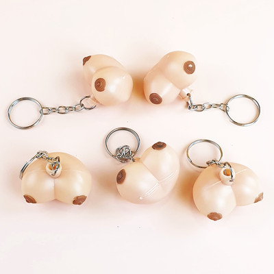 Conjunto de Chaveiros no Formato de Peitinhos - FestaChic