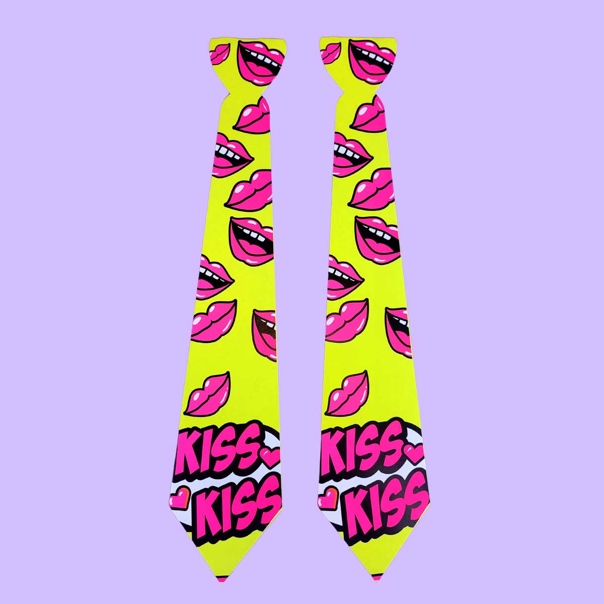 Conjunto de Gravatas com Efeito Neon - FestaChic - 3