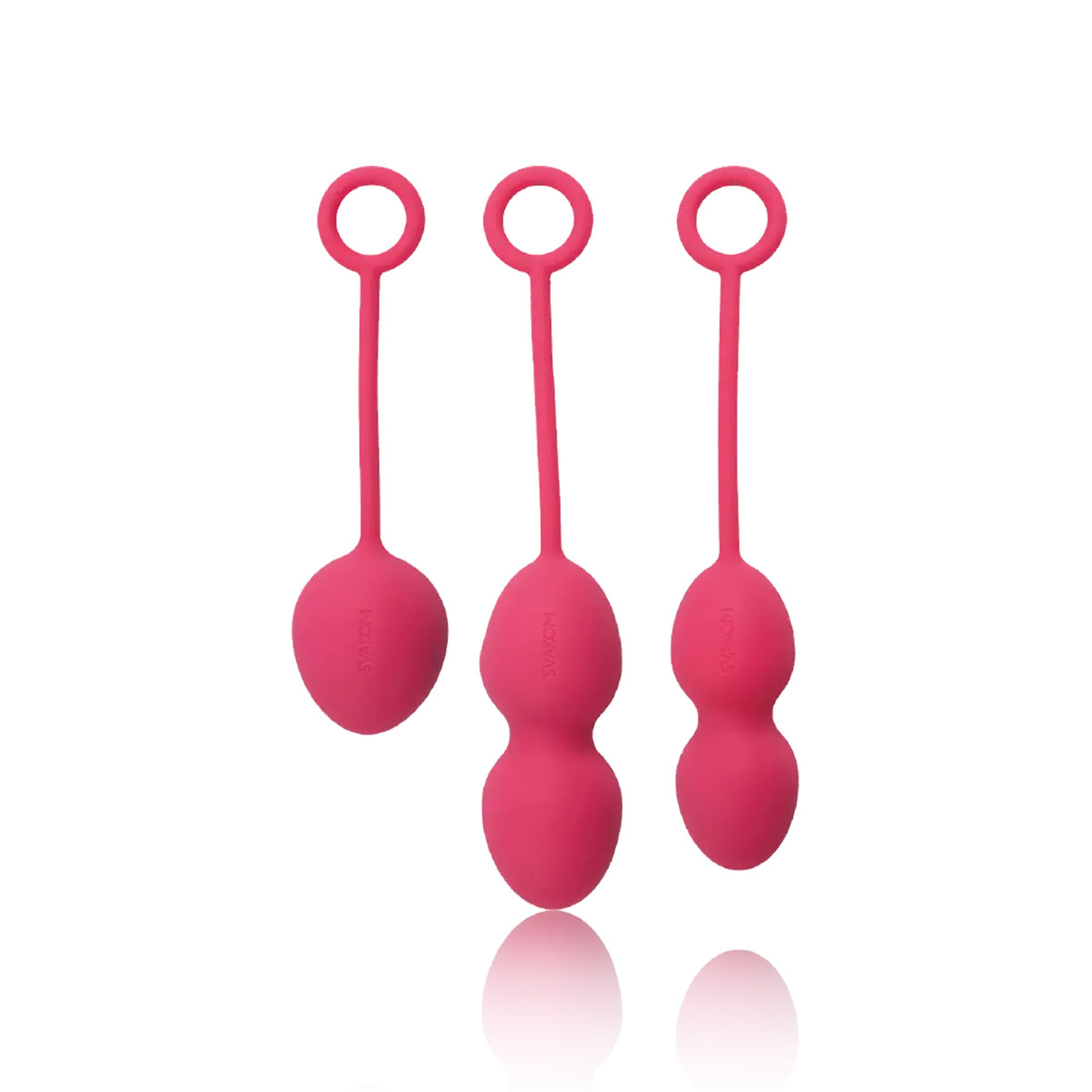 Conjunto de Pesos para Pompoarismo com 3 Tipos de Pesos Diferentes - Svakom Nova | Disponível em 3 Cores - 9