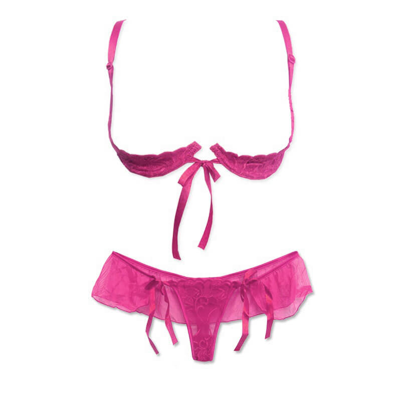 Conjunto de Sutiã e Calcinha - Lingerie Sensualle Eu Posso + Eu Quero | Tamanho Único | Disponível em 3 Cores - 4