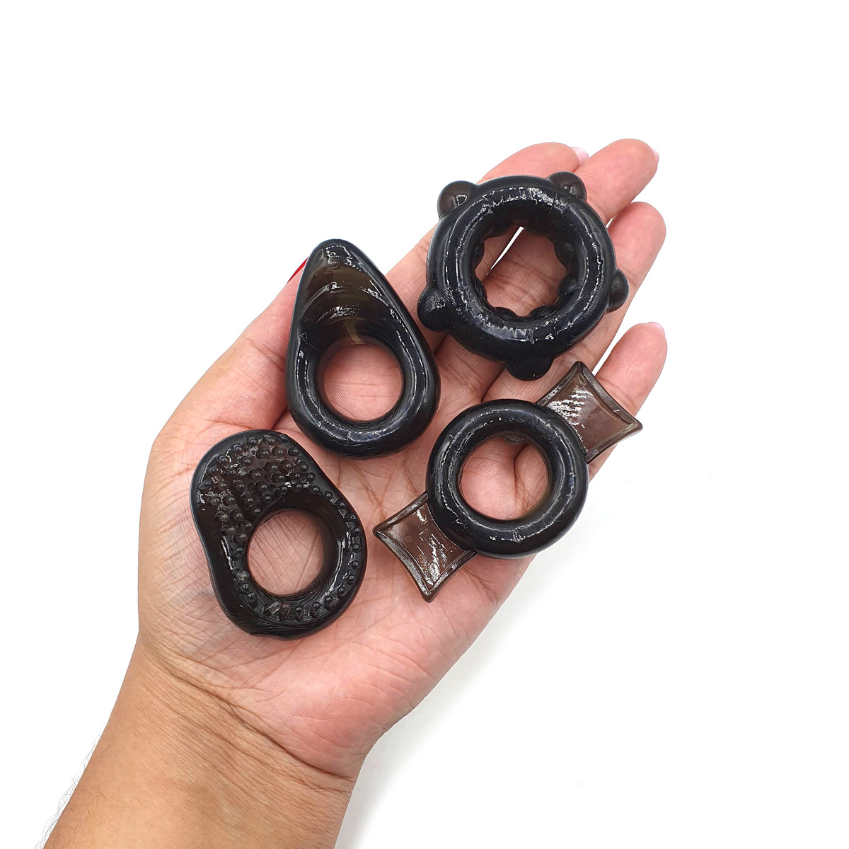 Kit de Anéis Penianos em TPE - Cook Rings | 4 Itens - 3