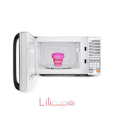 Copo Esterilizador Retrátil em Silicone - Lilicupmy