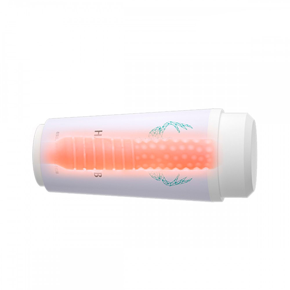 Copo Masturbador com Ânus em TPE e Textura Interna - Lilo Air Tech Handjob | 16 x 6,9 cm - 4