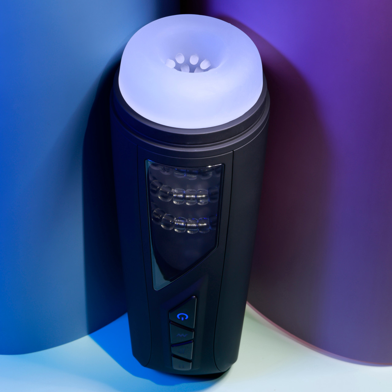 Copo Masturbador Recarregável, Canal Penetrável Texturizado, 7 Movimentos de Vai e Vem, 7 Modos de Vibração e Função Pausa - Evolved Playboy Pursuit Of Pleasure - 4