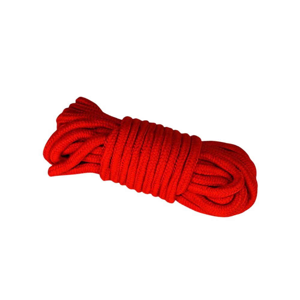 Corda de Servidão em Algodão para Imobilização - Lovetoy Fetish Bondage Rope | 10 Metros | Disponível em 4 Cores - 6