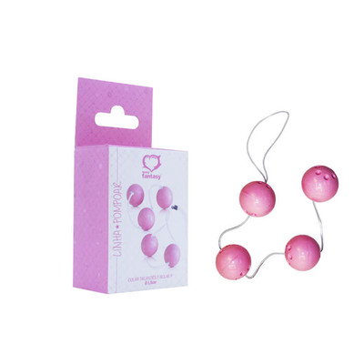 Foto 3 do produto Cordão de 4 Bolas com Peso Para Pompoarismo Ben-Wa - Love Balls | Disponível em 2 Cores