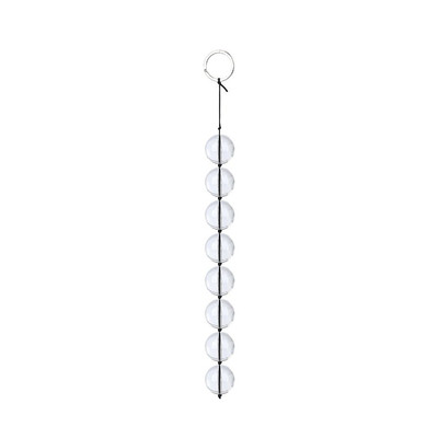 Foto 1 do produto Cordão com 8 Bolas de Vidro para Pompoarismo "Tamanho M" - SI | 26 x 2,5 cm | 148g