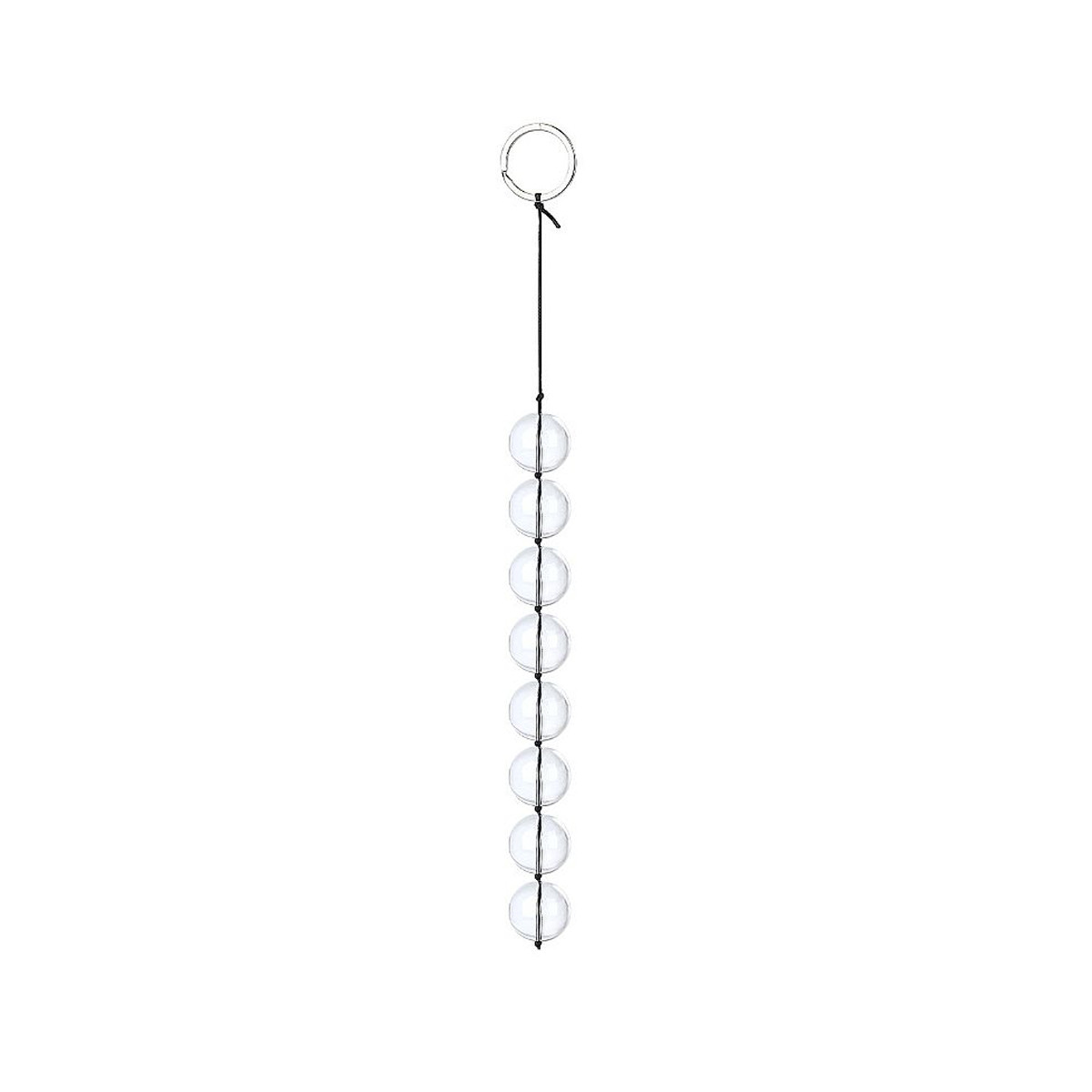 Cordão com 8 Bolas de Vidro para Pompoarismo "Tamanho P" - SI | 23 x 2 cm | 82g - 1