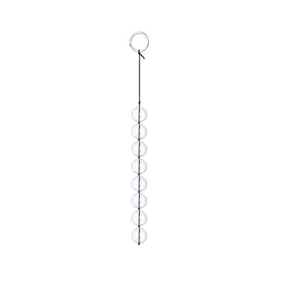 Foto 1 do produto Cordão com 8 Bolas de Vidro para Pompoarismo "Tamanho P" - SI | 23 x 2 cm | 82g
