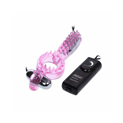 Foto 4 do produto Couples Collection - Anel Peniano com Estimulador de Clítoris e Escroto, Vibração Multivelocidade e Nódulos Massageadores